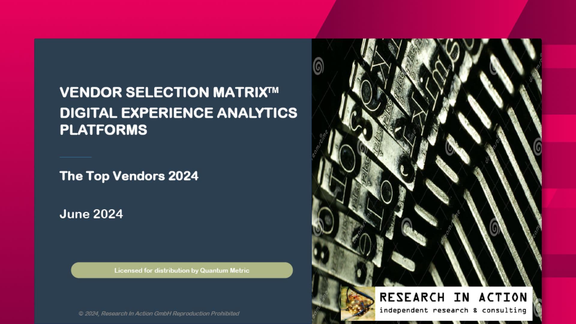 Digital Experience Analytics Platforms Matrix