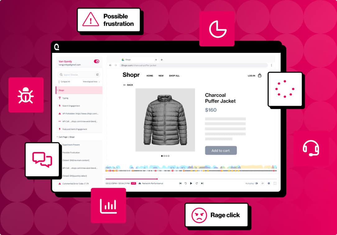 Customer journey stages from first touchpoint to conversion visualized in analytics platform.