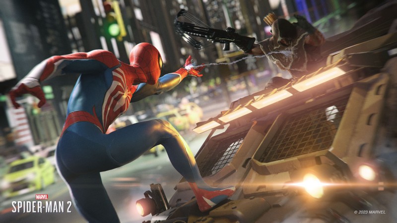 Launch screens for Spider-Man 2