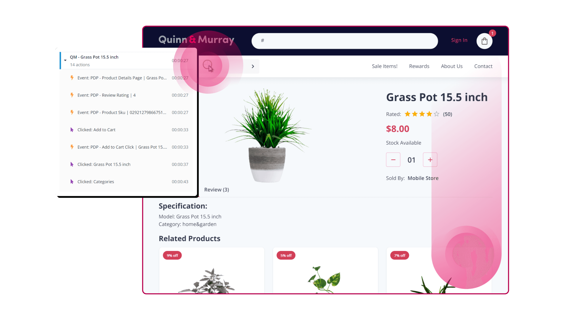Data capture and activation dashboard for user insights