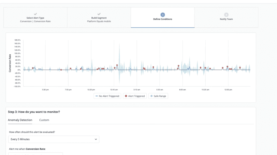 Experience alerts platform preview of slack integration for notifications